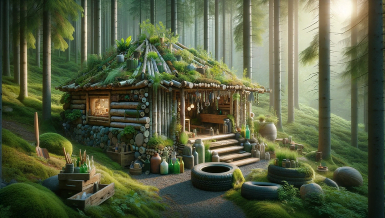 Eco-Friendly Shelter Building