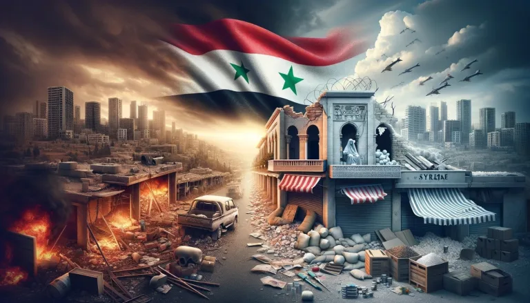 Syrian Civil War and Economic Collapse.